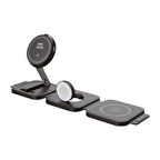 Nettech NT-WCH03 3in1 15W Kablosuz Wireless Şarj