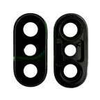 Teknonet Apple iPhone X Uyumlu Çerçeveli Kamera Camı VR-19347