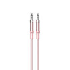 Nettech NT-AC05 3.5mm Plastik 100 Cm Aux Kablo (Pembe)