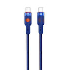 Nettech NT-DC32 60W Plastik 100 Cm Type-C To Type-C Şarj ve Data Kablosu NT-108296