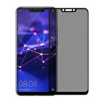 Huawei Mate 20 Lite Uyumlu Privacy Ön Koruma Hayalet Seramik Nano Ekran Koruyucu (Siyah)