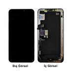 Teknonet Apple iPhone XS Max Uyumlu GX Oled Lcd+Dokunmatik+Çıtalı NT-97467