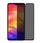 Xiaomi Redmi Note 8T Uyumlu Privacy Ön Koruma Hayalet Seramik Nano Ekran Koruyucu (Siyah)