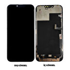 Teknonet Apple iPhone 13 Pro Max Uyumlu Org Lcd+Dokunmatik+Çıtalı NT-94674
