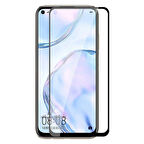 Huawei Y6 2019 Uyumlu Ön Koruma Seramik Nano Ekran Koruyucu (Siyah)