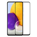 Samsung Galaxy A72 Uyumlu Ön Koruma Seramik Nano Ekran Koruyucu (Siyah)