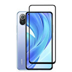 Xiaomi Mi 11 Lite Uyumlu Ön Koruma Polymer Nano Ekran Koruyucu (Siyah)