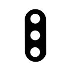 Teknonet Xiaomi Mi 8 Uyumlu Çerçeveli Kamera Camı NT-78877