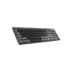 Everest KB-2610 Siyah/gri 2.4g+Bt1+Bt2 Üçü Bir Arada 3 In 1 Q Kablosuz Klavye