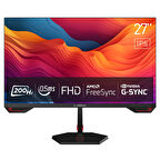 RAMPAGE CRİMSON 27' 200HZ 0.5MS FAST IPS FULL HD FREESYNC/G-SYNC PC GAMİNG MONİTÖR