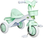 KİTTY Üç Tekerlekli Bisiklet Çocuk Bisikleti 3 Teker Bisiklet 1-3-5 Yaş Plastik Motor İlk Bisiklet Sepetli