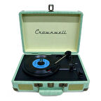 Pikap Suitcase CR Series Elektronik Bluetooth Hoparlör Plakçalar CW002-LG