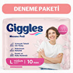 Giggles Kadın Mesane Pedi Large(Yoğun) 10 Adet