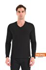 Erkek Thermal İçlik V-Yaka Uzun Kollu Üst – 608