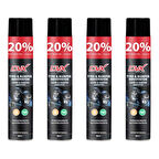 Divortex Aero Lastik Parlatıcı Sprey 750 ml X 4 Adet