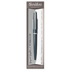 Scrikss Basmalı Tükenmez Kalem Kutulu Dışı Mavi