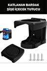 Özel Üretim Katlanan Bardak Şişe İçecek Tutucu Pratik Portatif Araba Ofis Koltuk Masa