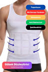 Premium Erkek Atlet Korse Bel Göğüs Dik Duruş Jinekomasti Toparlayıcı Extra Göbek Sıkılaştırıcı