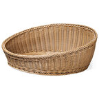 Açık Büfe Yuvarlak Ekmek ve Meyve Sepeti 45 Cm