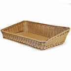 Açık Büfe Dikdörtgen Ekmek ve Meyve Sepeti 50*50 Cm