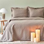 Karaca Home Back To Basic Vizon Tek Kişilik Yatak Örtüsü