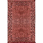 Kaşmir Halı Viskon Premium Damask Somon 160*230 cm