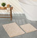 Karaca Home Paspas Set 50x80+50x40 Elegant Vizon