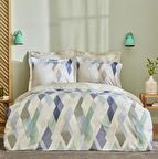 Karaca Home Nevresim Takımı %100 Pamuk Saten Çift Kişilik Lauro Gri