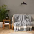 Karaca Home Wilma Antrasit Koltuk Örtüsü 170 x 210 Cm
