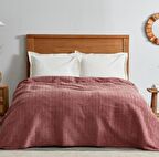 Karaca Home Sandra Çift Kişilik Polar Battaniye Bordo 200 x 220 cm