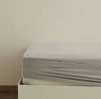 Karaca Home Basıc Gri Fitted Tek Kişilik Çarşaf 100x200x30cm