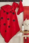 Karaca Home Bebek Little Ladybug Havlu Kundak Kese Set