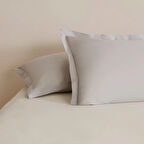 Karaca Home Basic Volanlı 2'li Yastık Kılıfı Gri 50X70 Cm