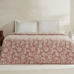 Karaca Home Glorinda Çift Kişilik  Akrilik Mürdüm Battaniye