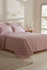 Karaca Home Amour %100 Pamuk Çift Kişilik Pike Takımı Pembe