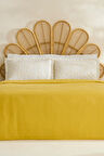 Karaca Home Lina Bambu Çift Kişilik Pike Takımı Sarı