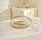 Karaca Home Ella Dekoratif Orta Kase Lüster Füme  24X6 cm