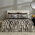 Karaca Home Marimba %100 Pamuk Çift Kişilik Nevresim Takımı Siyah