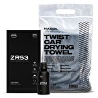 Nasiol ZR53 Nano Seramik Kaplama ve Kurulama Havlusu Seti