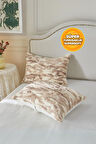Kürklü Peluş 2'li Yastık Kılıfı 50x70 cm Yumuşak Supersoft Dekoratif Wellsoft Mayra