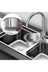 Yüksek Kalite Premium Kuğu Tasarımlı Paslanmaz Lavabo Drenaj Sepeti Paslanmaz Çelik Süzgeç
