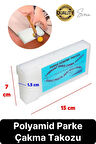 Dayanıklı Parke Döşeme Çakma Takozu Zemin Laminant Polyamid Uzun Ömürlü Kafa Boşluğu Laminat Geçirme