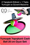 Yapışkanlı Top At Tut Yakalama Cash Ball Oyun Seti Aktivite Oyunu Dış Mekan Oyuncağı Cırt Cırtlı