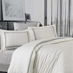 PAMUK SATEN NEVRESİM TAKIMI ÇİFT KİŞİLİK TREND GRİ