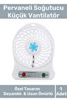 Premium Usb Şarjlı 3 Kademeli Sessiz Taşınabilir Mini Fan Pervaneli Soğutucu Küçük Vantilatör