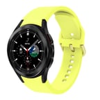 Galaxy Watch 4 Classic 46mm KRD-50 Uyumlu Zore Kordon-Sarı