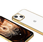 iPhone 13 Mini Uyumlu Zore Pixel Kılıf-Gold