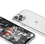 iPhone 13 Pro Uyumlu Zore Pixel Kapak-Gümüş