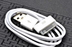 Beyaz iPhone 4S Usb Kablo-Zore