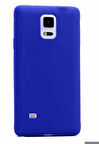 Galaxy S5 Uyumlu Zore Premier Silikon Kapak-Saks Mavi